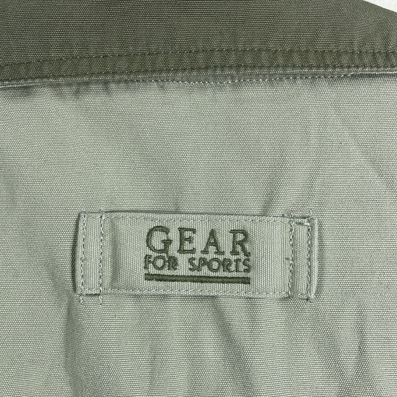 (N)‎ GEAR jacket, vintage for men, khaki, size L - Picture 10 of 16